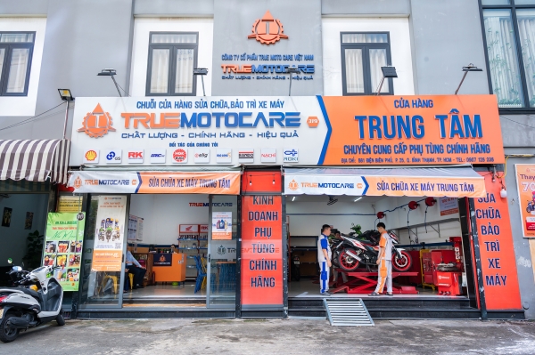 Cửa hàng sửa xe True Moto Care Trung Tâm