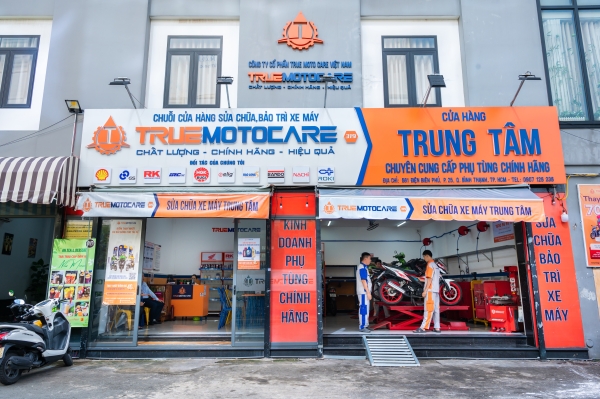 Cửa hàng sửa xe True Moto Care Trung Tâm