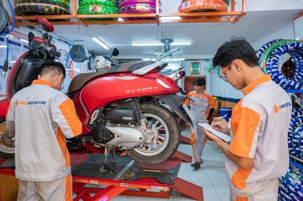 Quy trình bảo dưỡng xe máy chuyên nghiệp tại True Moto Care