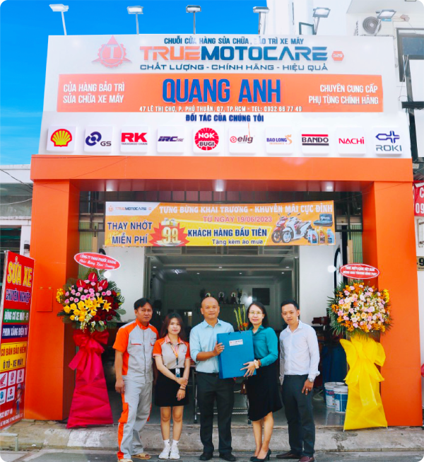 Cửa hàng True Moto Care Quang Anh