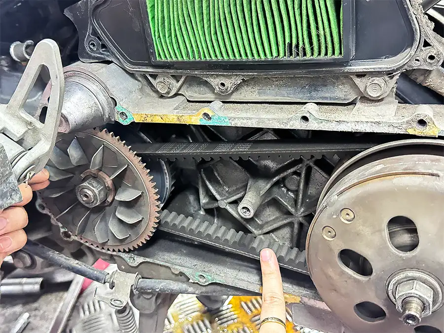 Cấu tạo dây curoa xe AB Cấu tạo dây curoa xe AB