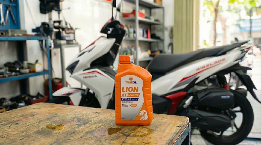 True Oil 15W40 dầu nhớt tốt nhất cho xe tay ga AirBlade