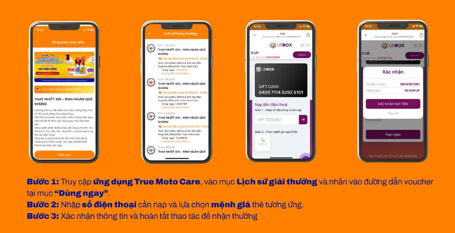 Hướng dẫn sử dụng voucher thẻ điện thoại