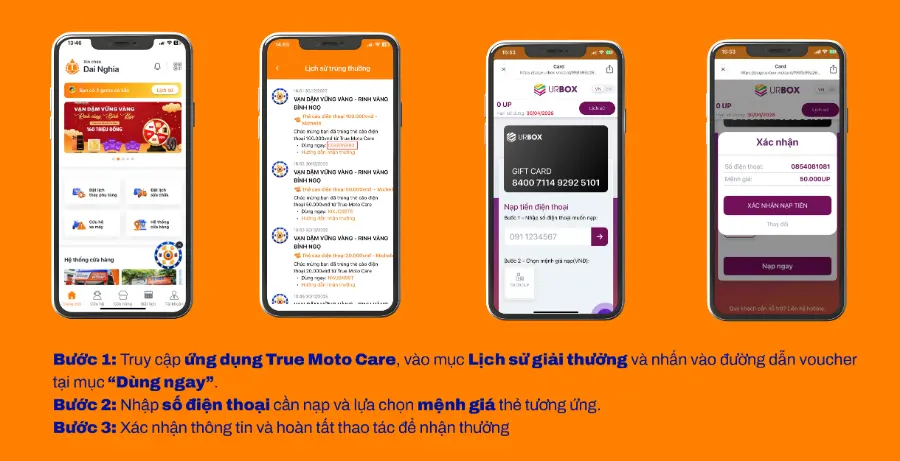 Hướng dẫn sử dụng voucher thẻ điện thoại