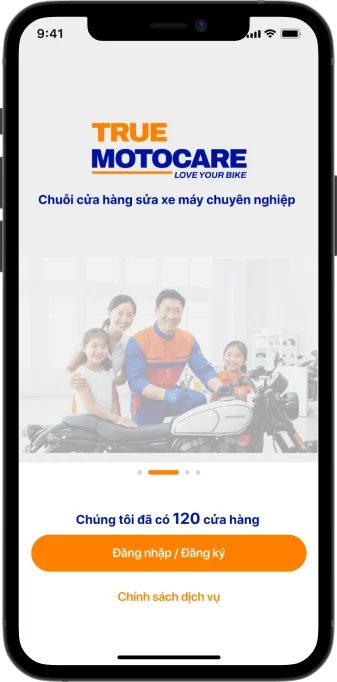 Nhấn vào nút Đăng nhập/Đăng ký