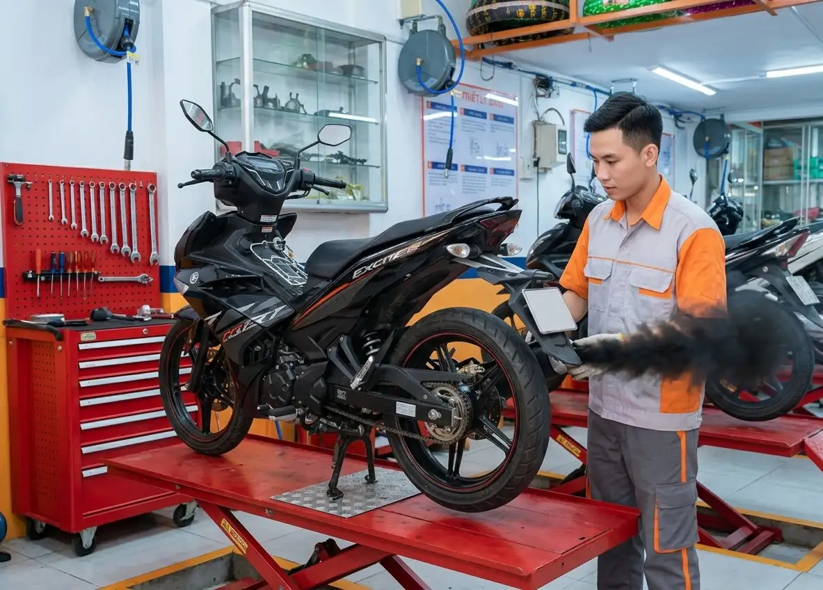 Xe Máy Ra Khói Đen: 5 Nguyên Nhân, Cách Khắc Phục