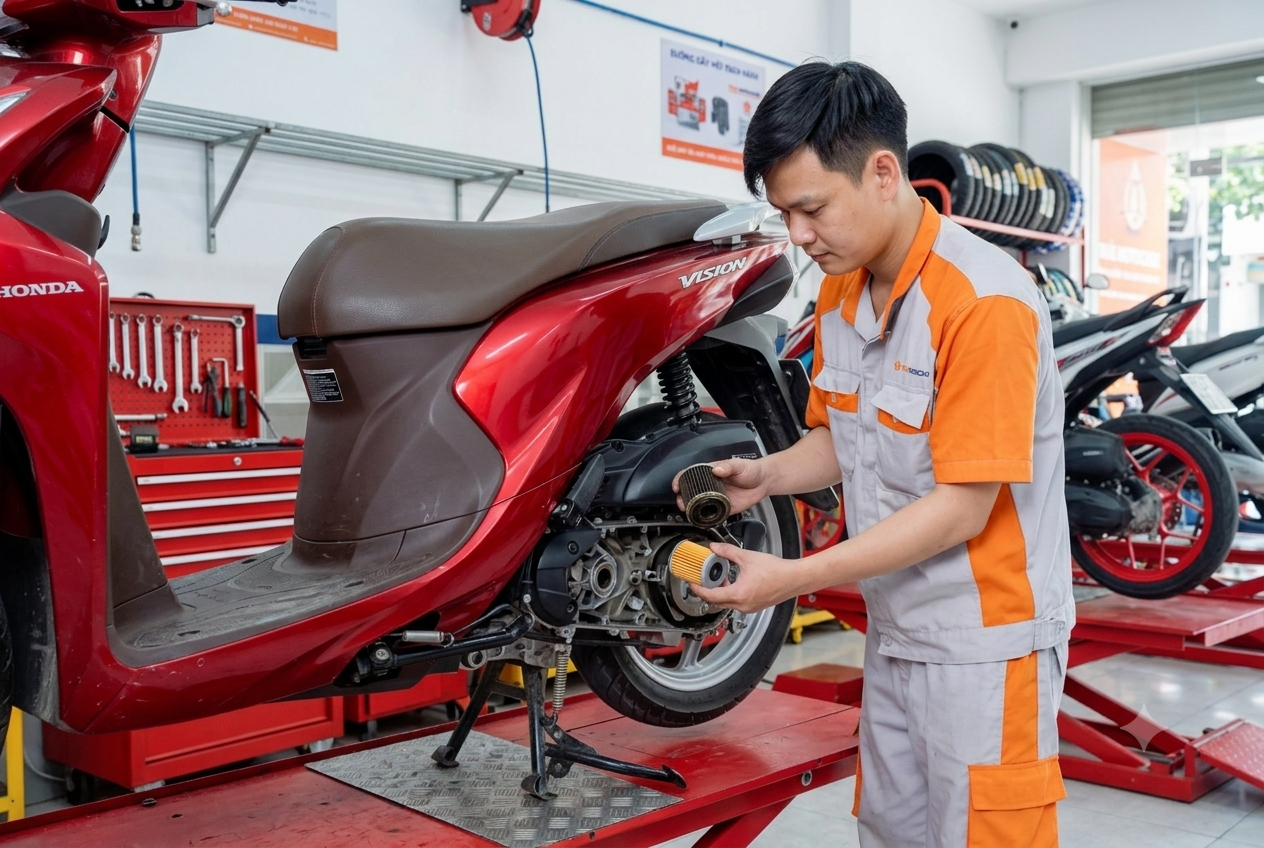Khi Nào Nên Thay Lọc Nhớt Xe Máy? Mốc Km Chuẩn 2026 Khi Nào Nên Thay Lọc Nhớt Xe Máy? Mốc Km Chuẩn 2026
